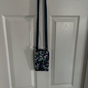 Vera Bradley Lighten Up RFID Mini Cellphone Crossbody